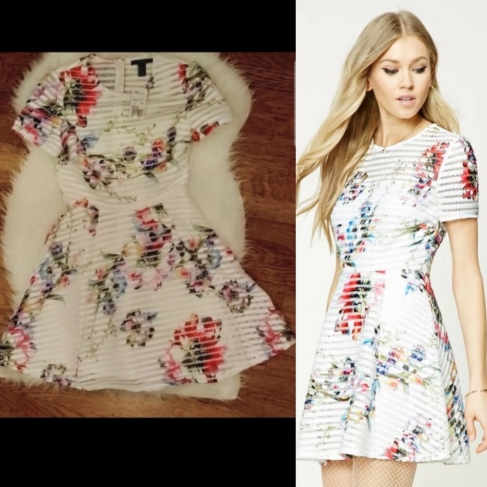 FOREVER 21 Florial summer dress new with tag